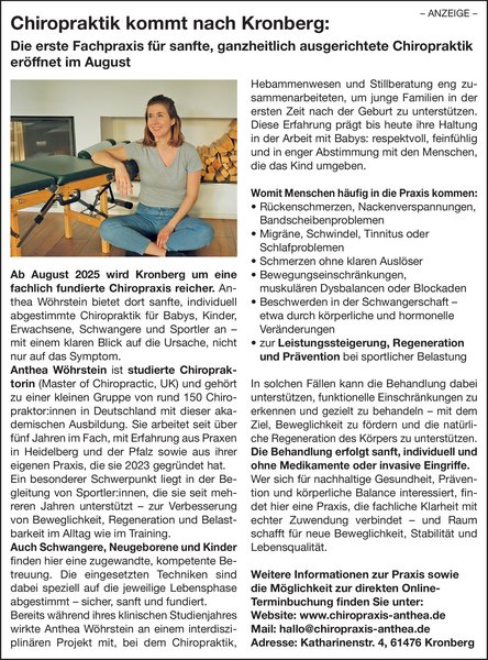 Anzeige