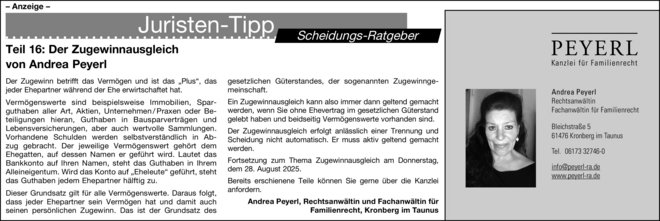 Anzeige