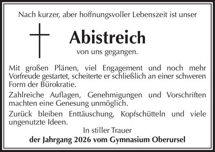 Anzeige