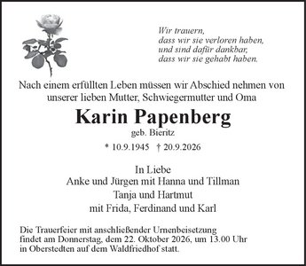 Anzeige