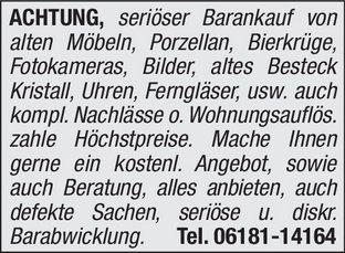 Anzeige