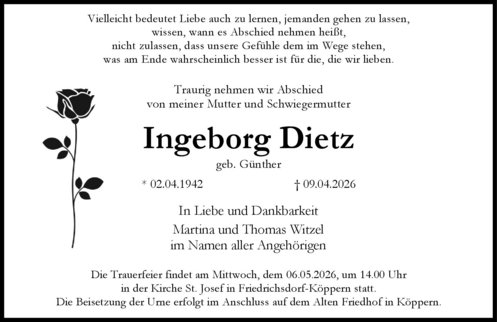 Anzeige