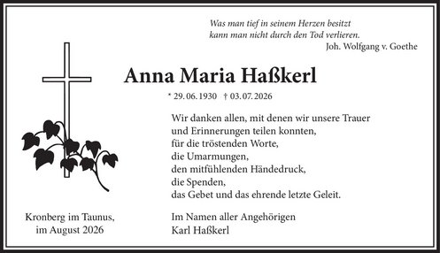 Anzeige