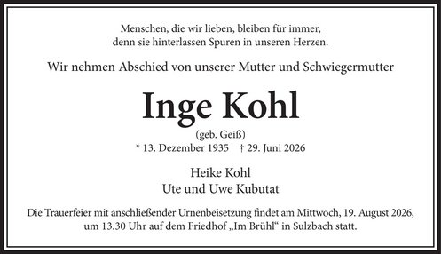 Anzeige