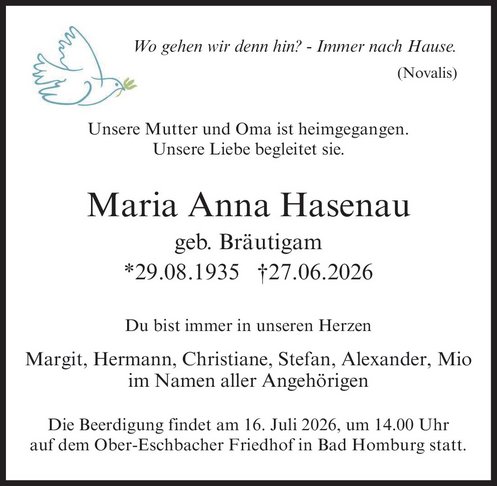 Anzeige