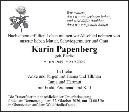 Anzeige