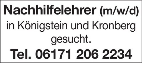 Anzeige