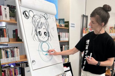 市立図書館でのマンガワークショップ: 今すぐ登録してください!